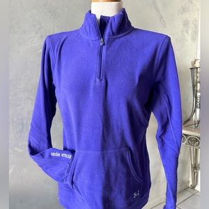 Under Armour Women’s 1/4 Zip Fleece Pullover - size M